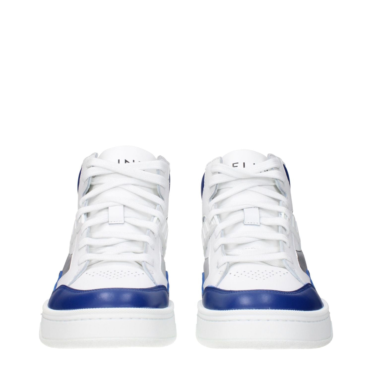 Celine Blue Leather Athletic Sneakers