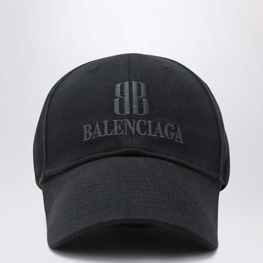 Balenciaga Nano BB black baseball cap 834916410B2/R_BALEN-1002_323