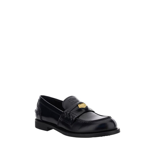 Miu Miu Penny Loafers MI-5D773DF020ULXF0002-EU40/US10