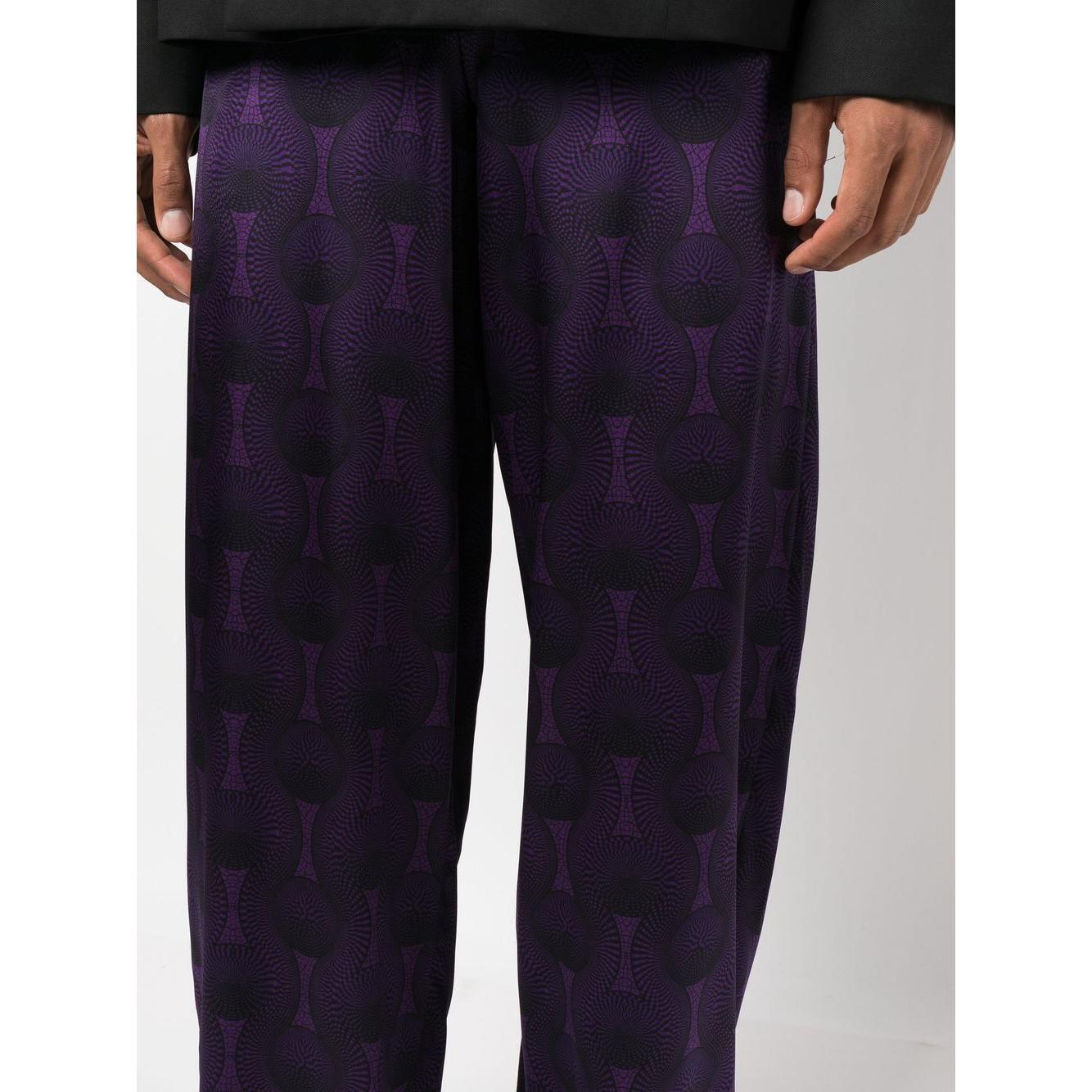 OZWALD BOATENG Trousers Purple 3013962750