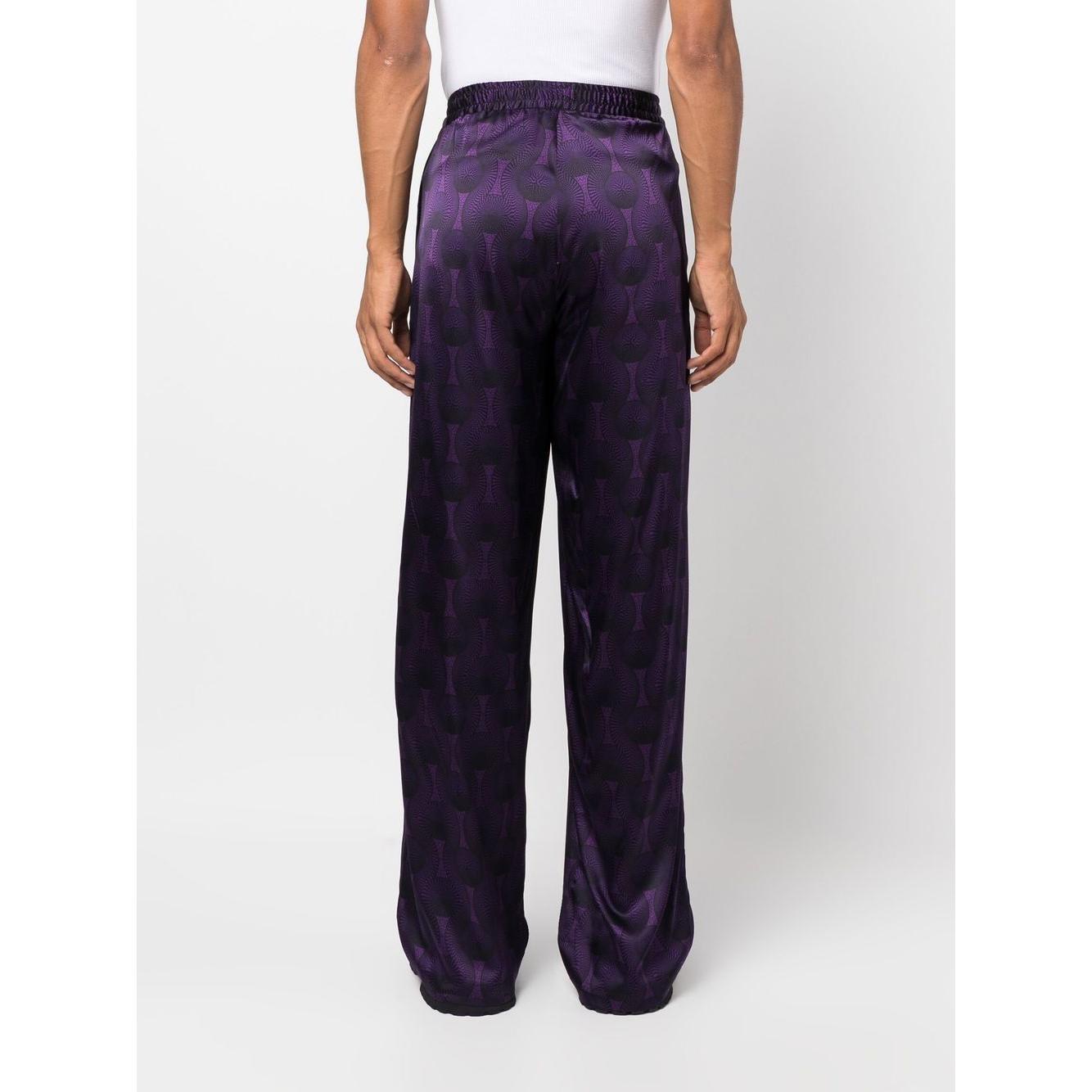 OZWALD BOATENG Trousers Purple 3013962750