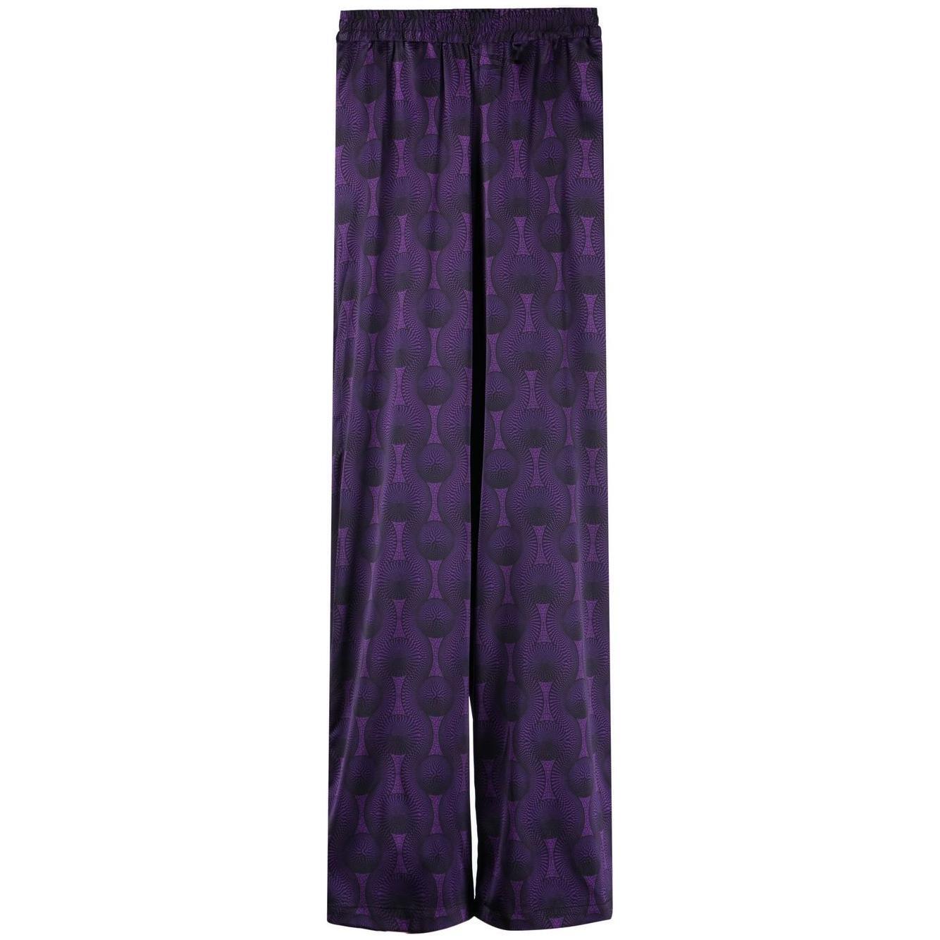 OZWALD BOATENG Trousers Purple 3013962750