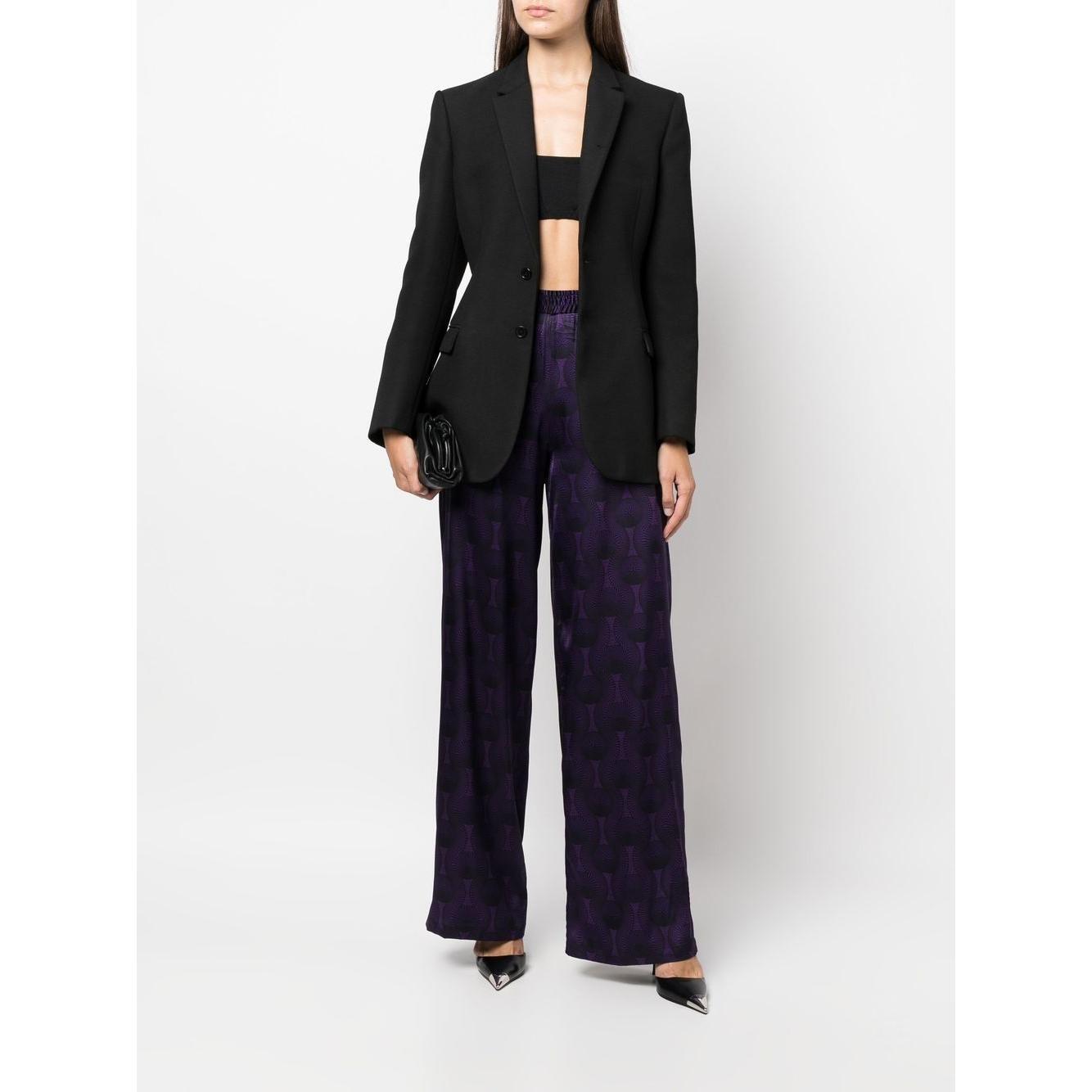 OZWALD BOATENG Trousers Purple 3013962750