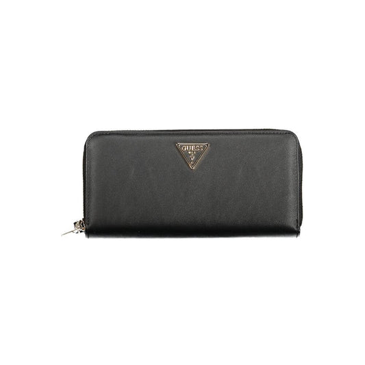 Guess Jeans Black Polyethylene Women Wallet