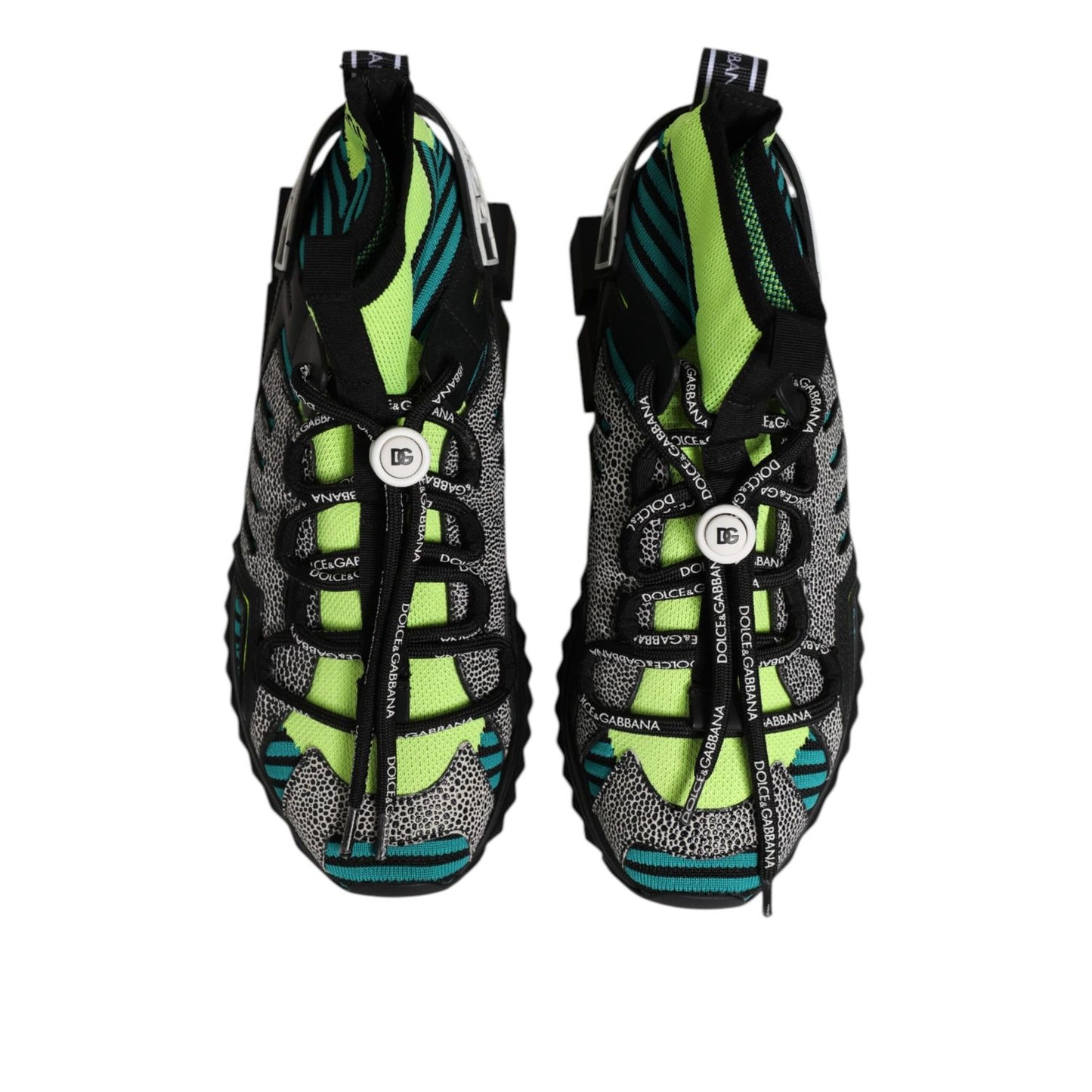 Dolce & Gabbana Multicolor Sorrento Socks Men Sneakers Shoes