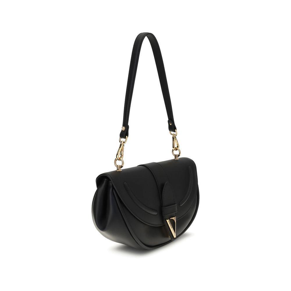 Front view with bag zipped and handles upright.