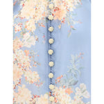 Zimmermann Cascadian Blouse with puff sleeves