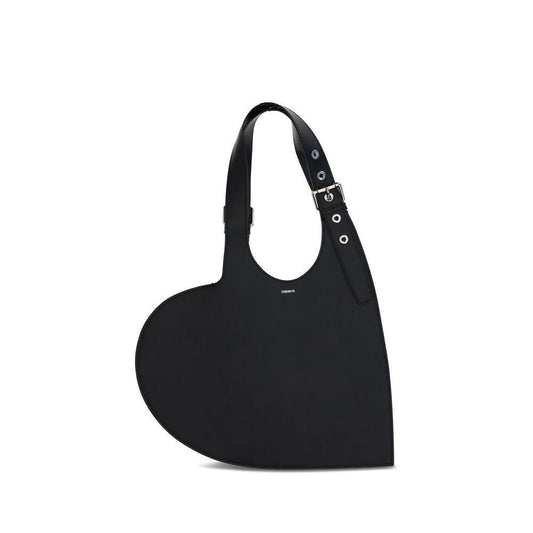 Coperni Belt Heart Shoulder Bag COCOPBA112F6062BLKBB