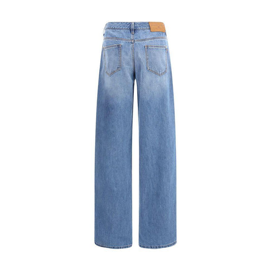 Ermanno Scervino Wide leg Jeans ER-D477P367GKW94037-IT38 | S