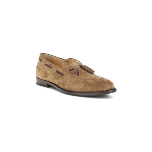 Brunello Cucinelli Suede Loafers BR-MZUPEAU713C8831-EU43.5/US10.5