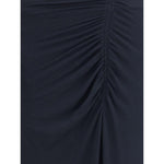 Marant Etoile Jelina long Dress MA-RO0349FBC3K01E01BK-IT38 | S