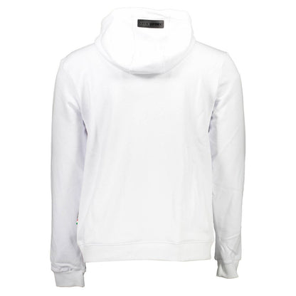 Plein Sport White Cotton Mens Sweatshirt