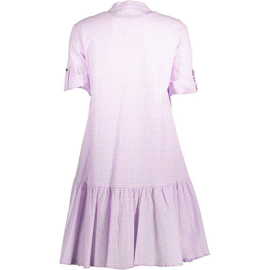 Kocca Pink Cotton Dress KO-12344-XS