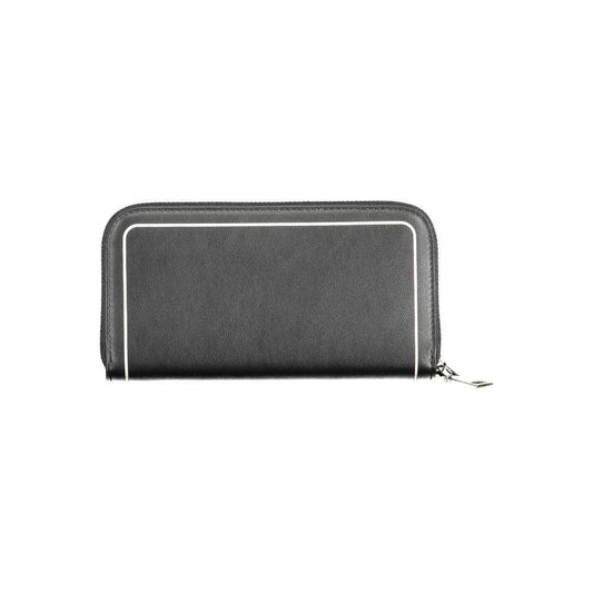 BYBLOS Black Polyethylene Wallet BY-12690