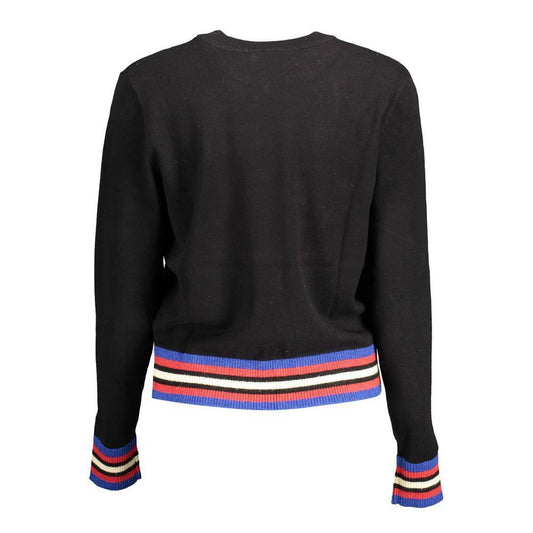 Desigual Black Polyester Sweater DE-15022-L