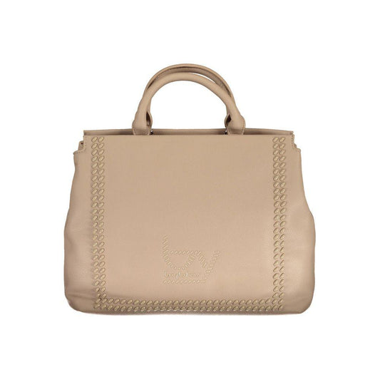 BYBLOS Beige Polyethylene Handbag BY-17014