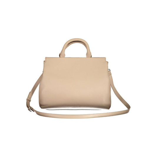 BYBLOS Beige Polyethylene Handbag BY-17014