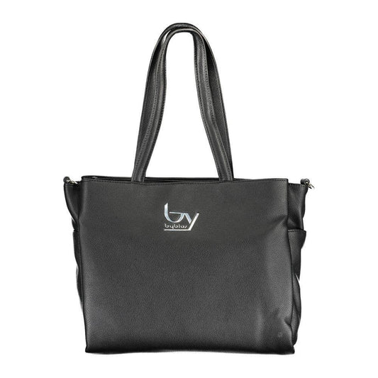 BYBLOS Black Polyethylene Handbag BY-17015