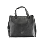 BYBLOS Black Polyethylene Handbag BY-17022