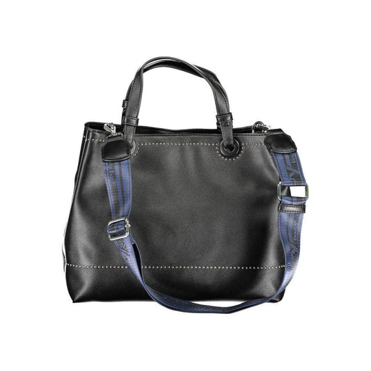 BYBLOS Black Polyethylene Handbag BY-17022