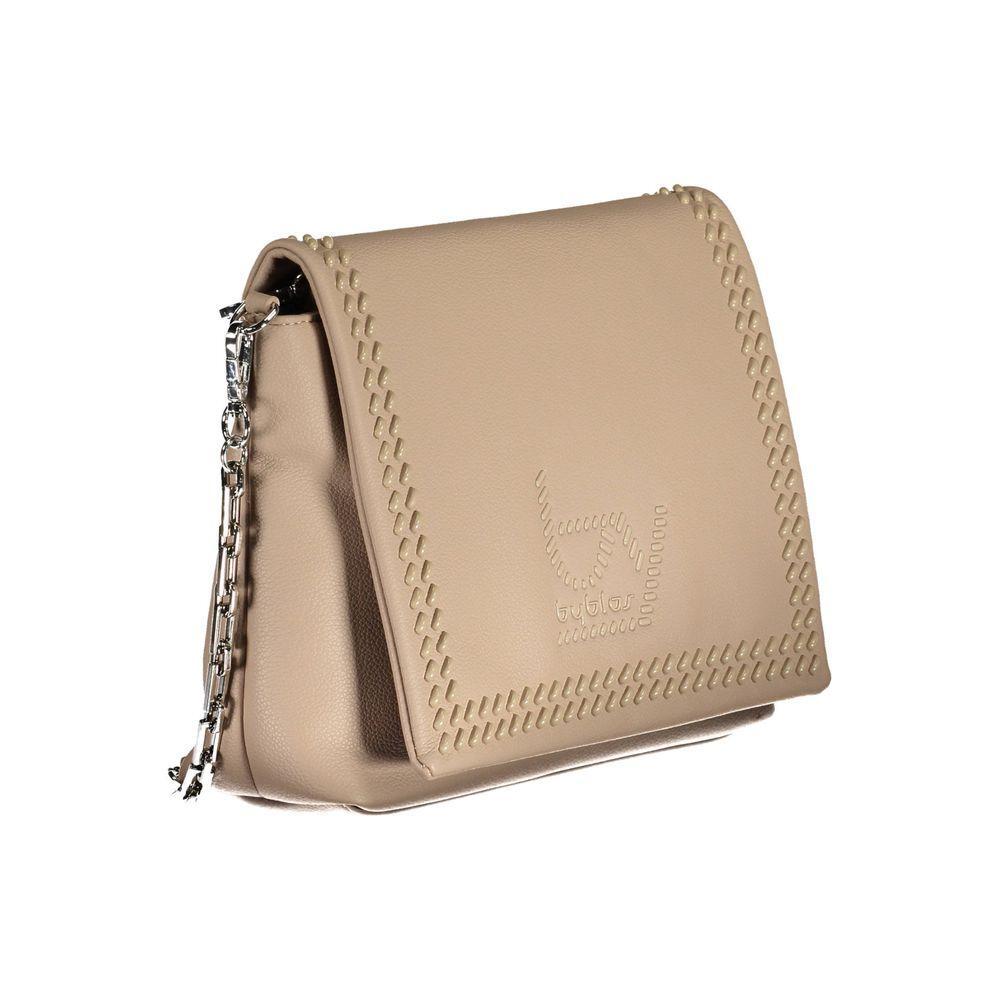 BYBLOS Beige Polyethylene Handbag BY-17107