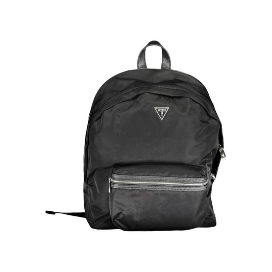Guess Jeans Black Polyamide Backpack