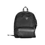 Guess Jeans Black Polyamide Backpack GU-17534