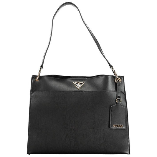 Guess Jeans Black Polyethylene Handbag GU-20111