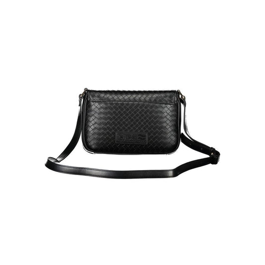 La Martina Black Polyethylene Handbag LA-20557