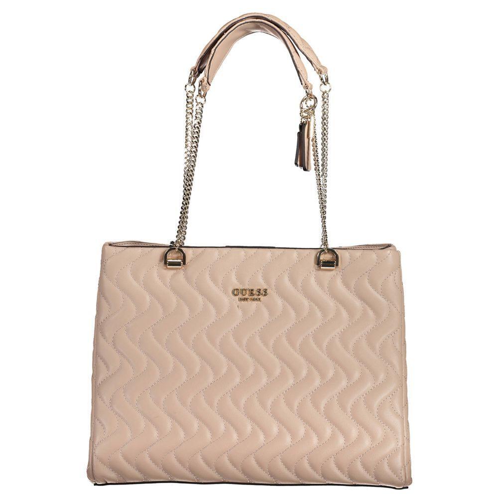 Front view with bag zipped and handles upright.