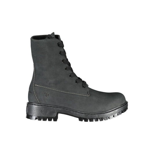 U.S. POLO ASSN. Black Polyester Boot US-23797-EU36/US6