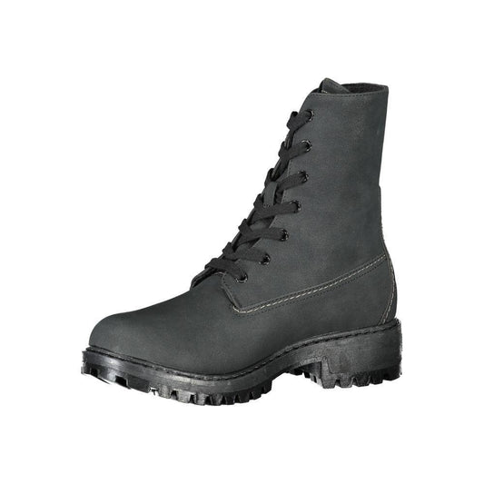 U.S. POLO ASSN. Black Polyester Boot US-23797-EU36/US6