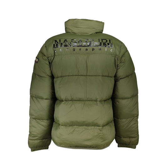 Napapijri Green Polyamide Jacket NA-25094-M