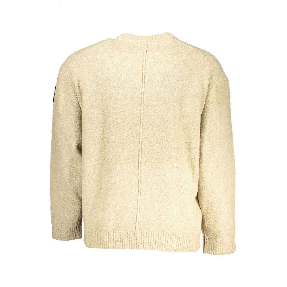 Calvin Klein Beige Cotton Men's Sweater