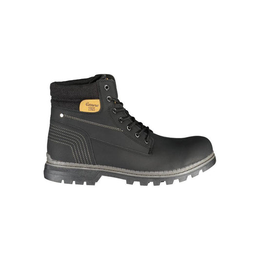 Carrera Black Polyester Boot CA-25552-EU40/US7