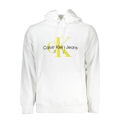 Calvin Klein White Cotton Men Sweatshirt 1728,67403481248,Calvin Klein,Clothing,L,Men,New with tags,Sportswear - Clothing,Sweaters - Clothing,Sweatshirt - Sportswear - Clothing,Sweatshirts - Sweaters - Clothing,White,XL,XXL
