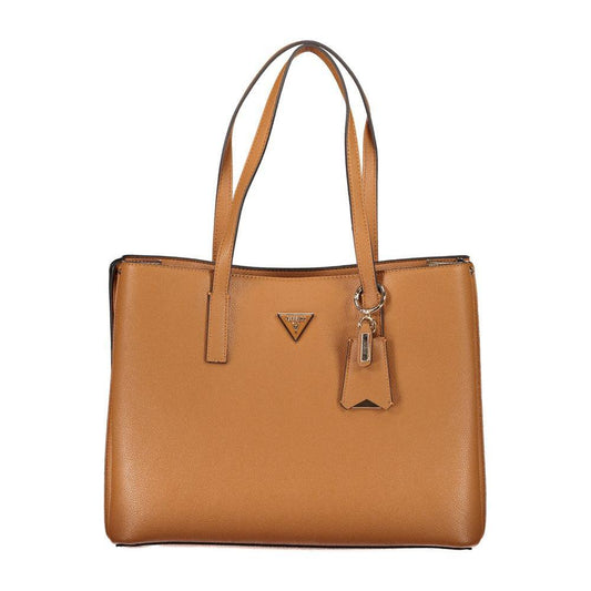 Guess Jeans Brown Polyethylene Handbag GU-26905