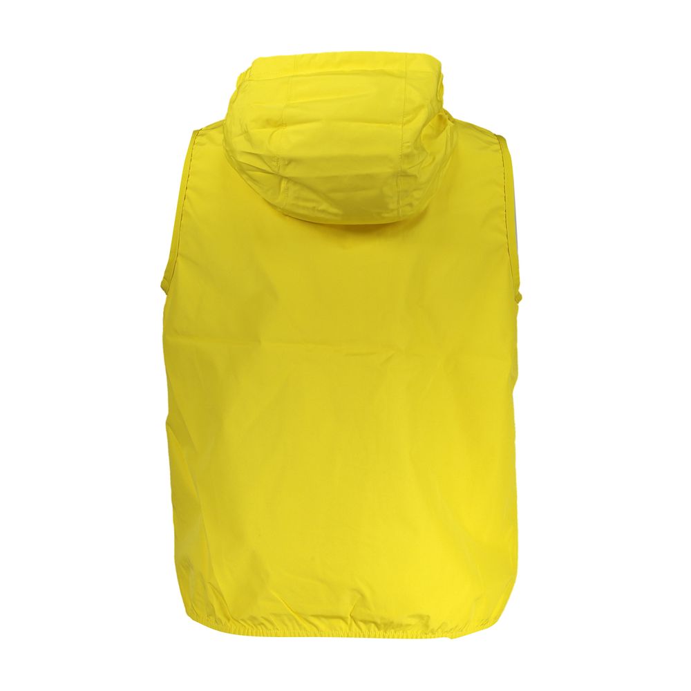 K-WAY Yellow Polyester Sleveless Jacket