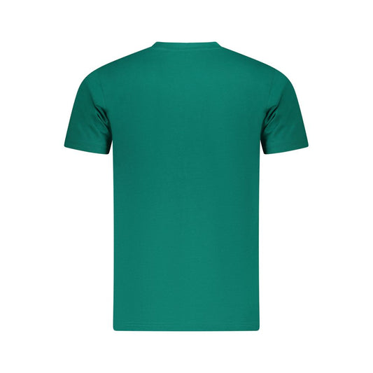 Cavalli Class Green Cotton T-Shirt