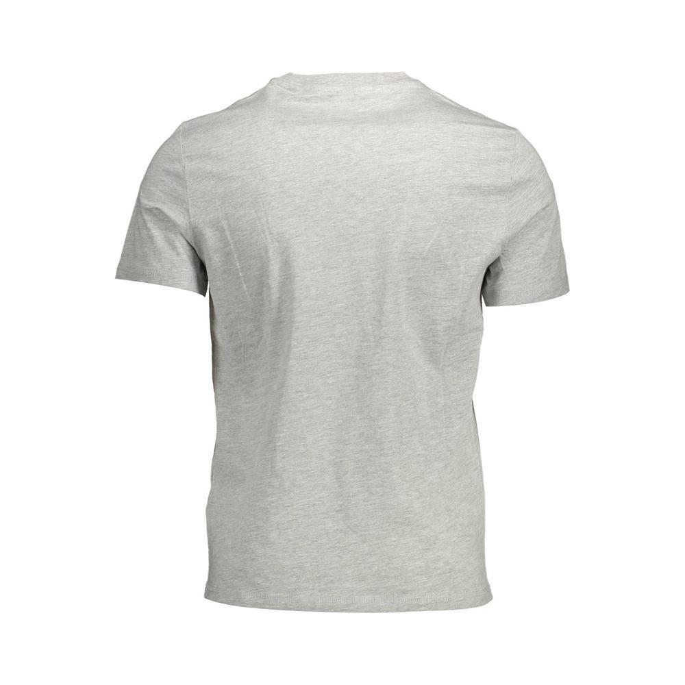 Guess Jeans Gray Cotton Men T-Shirt GU-38210-XXL