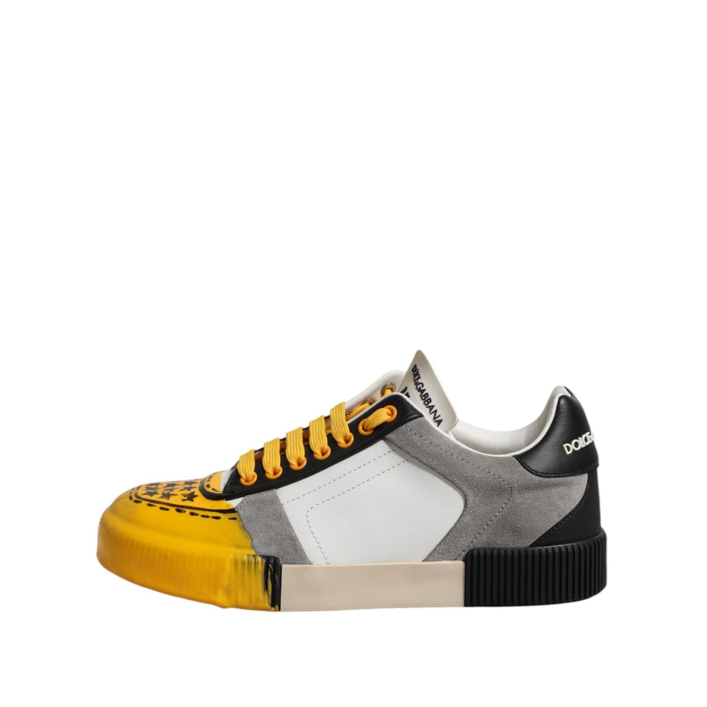 Dolce & Gabbana Multicolor MIAMI Low Top Sneakers Shoes