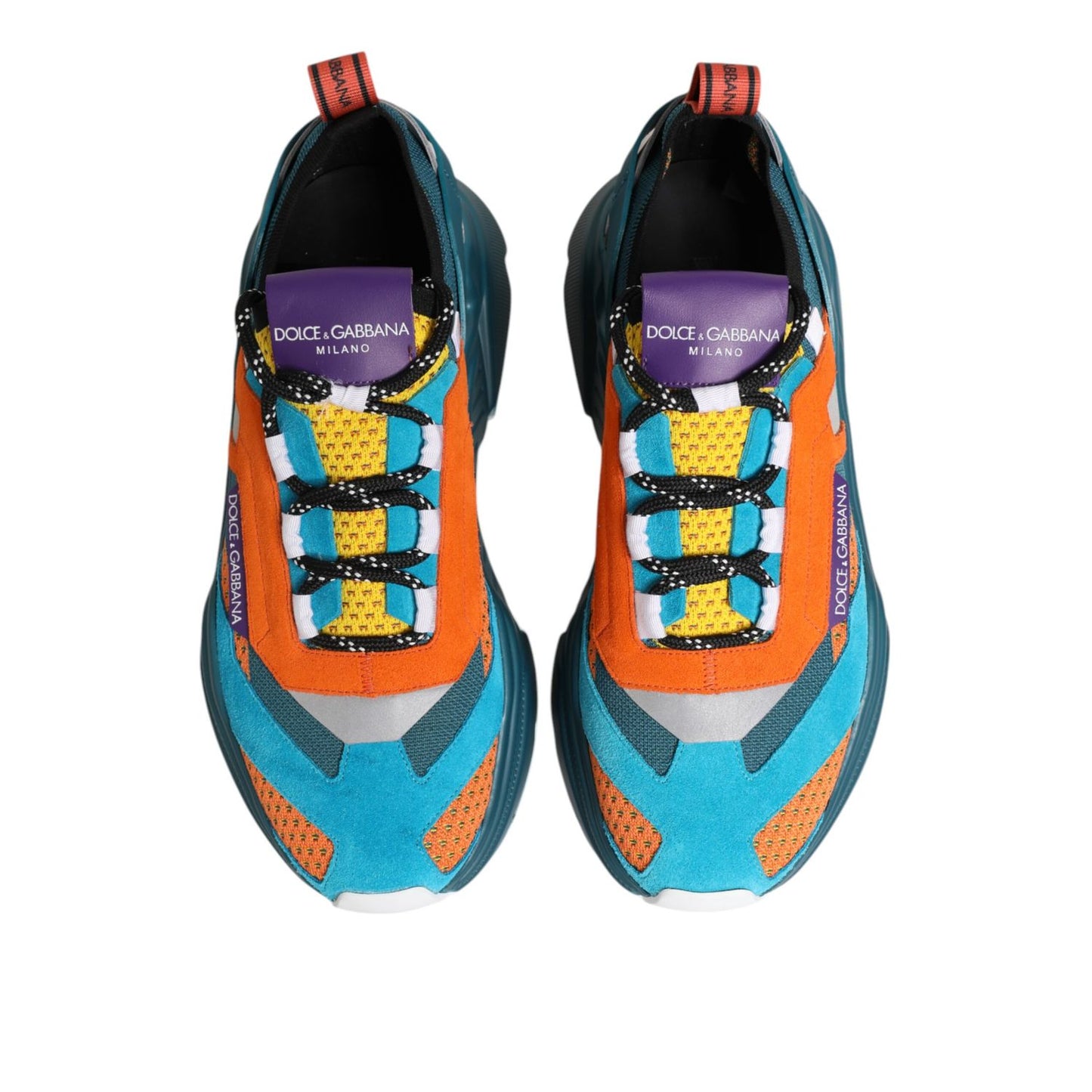 Dolce & Gabbana Multicolor Daymaster Low Top Sneakers Shoes