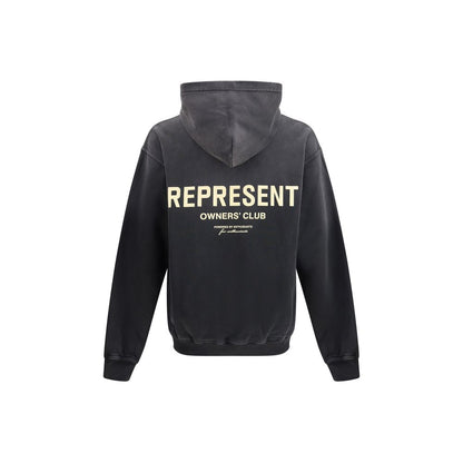 Represent Black Cotton Sweatshirt