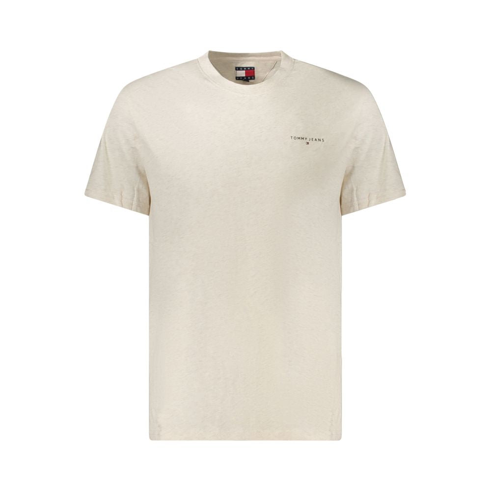 Tommy Hilfiger Beige Cotton T-Shirt
