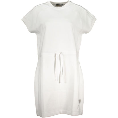 Napapijri Bianco Cotton Women Dress