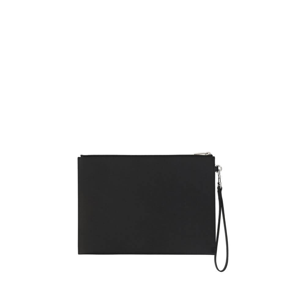 Saint Laurent Black Calf Leather Bos Taurus Other Accessories