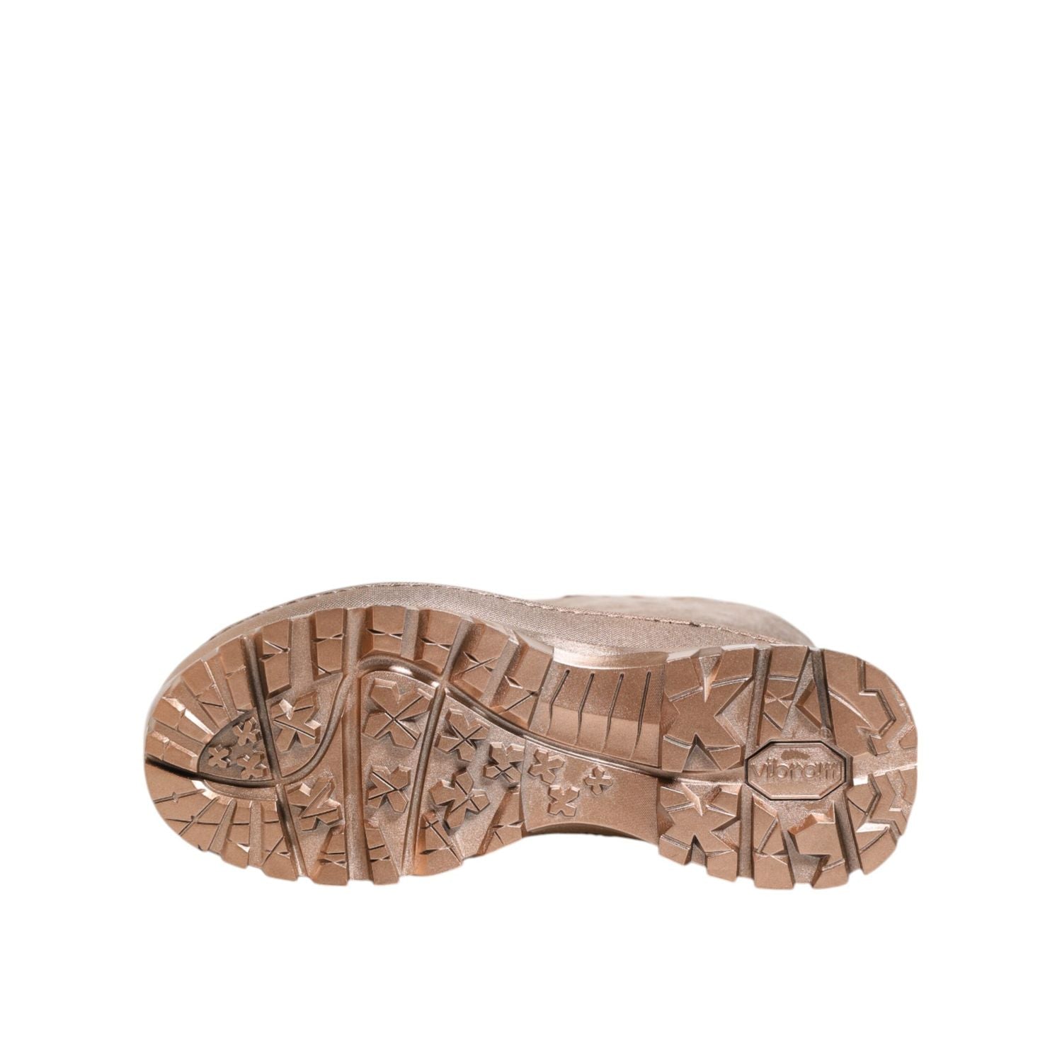 Dolce & Gabbana Rose Gold Rubber Pull On Rain Boots  Shoes