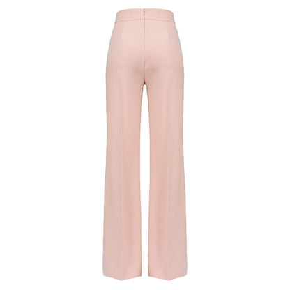 PINKO Ripe Pink Polyester Women's Trouser