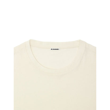 Jil Sander Beige Cotton T-Shirt