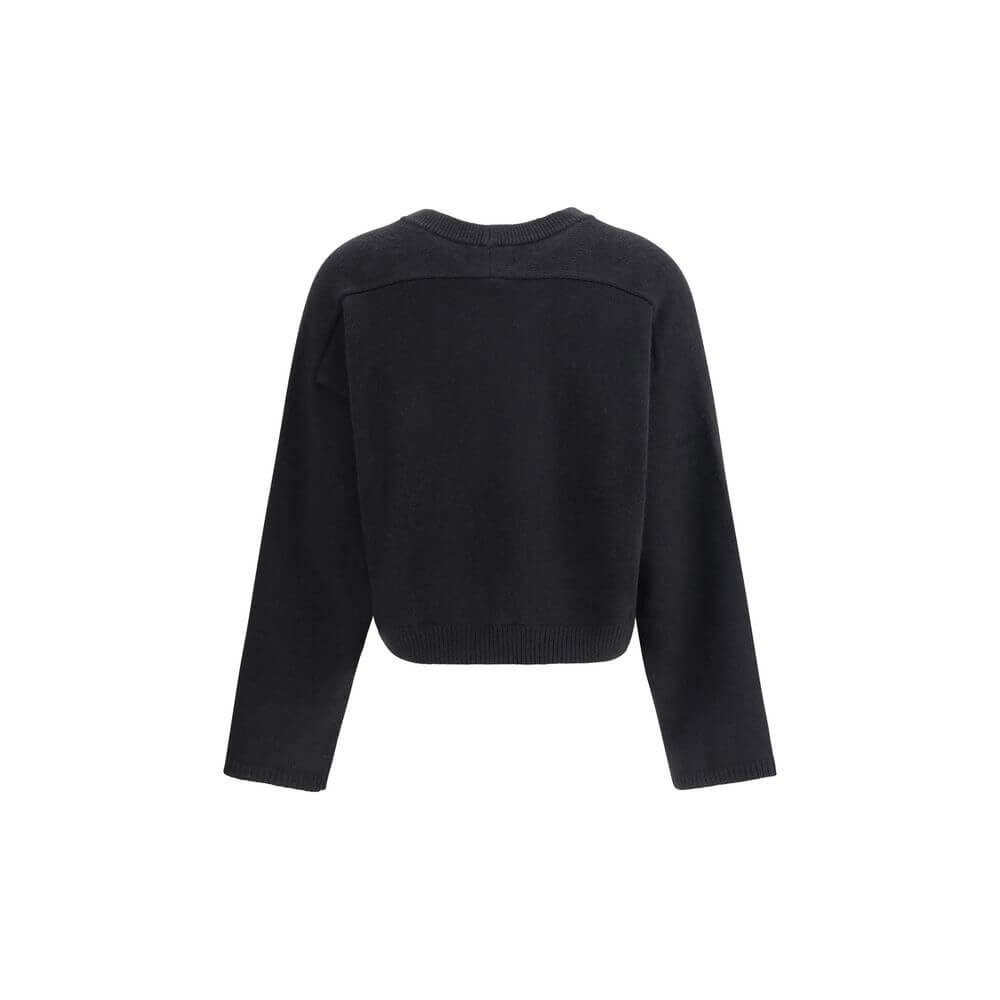 Loulou De Saison Black Wool Sweatshirt